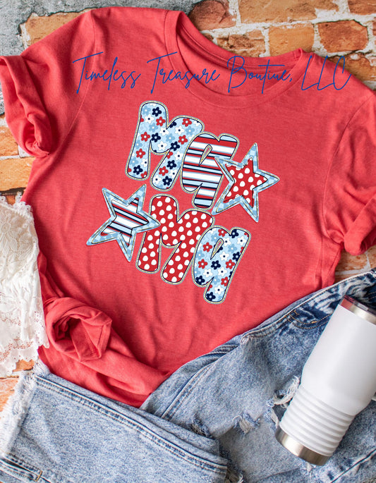 Patriotic Mama Shirt