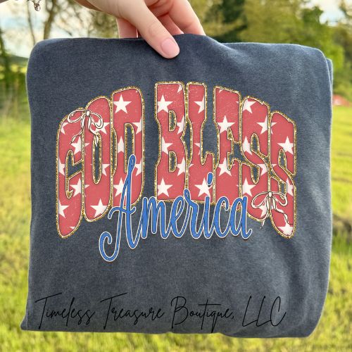 Rustic God Bless America