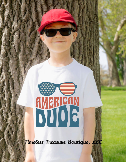 Kids American Dude Shirt