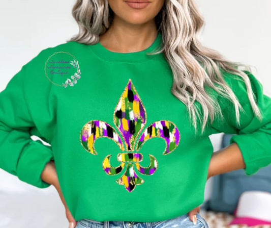 Mardi Gras Fleur De Lis