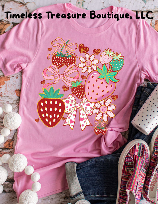 Strawberry Collage