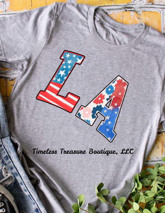 Rustic Patriotic LA