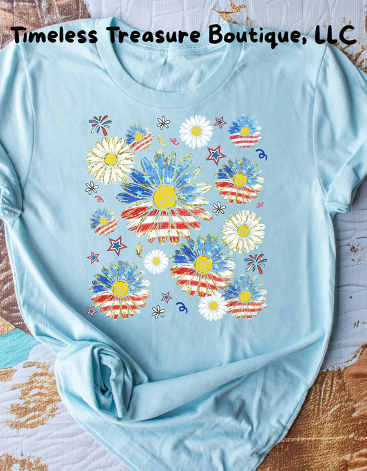 Patriotic Daisys